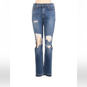 Rag & Bone 10 Inch Dre Jeans 28 Distressed